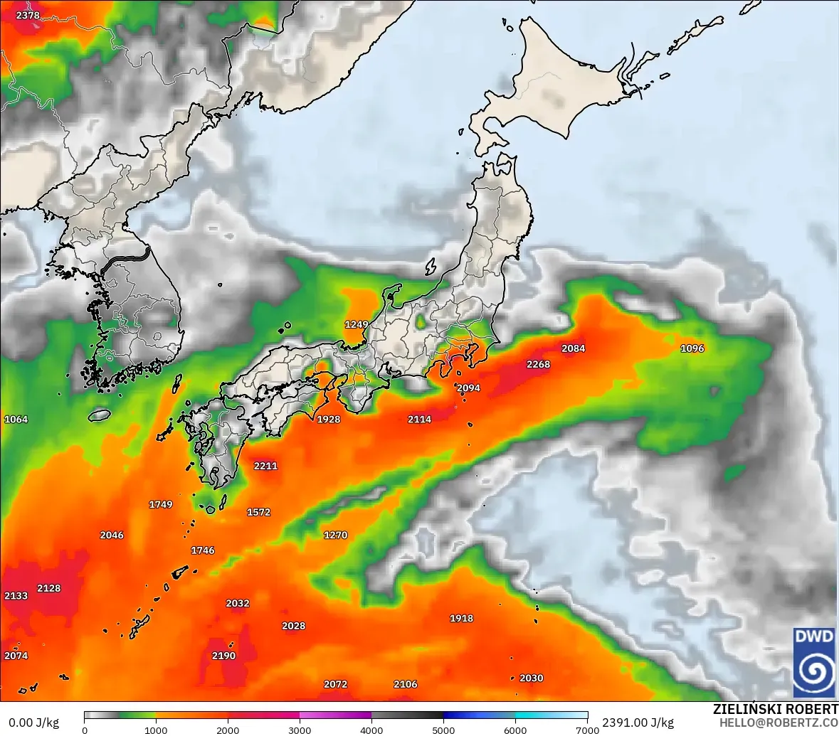 ICON modelo - Japón, CAPE