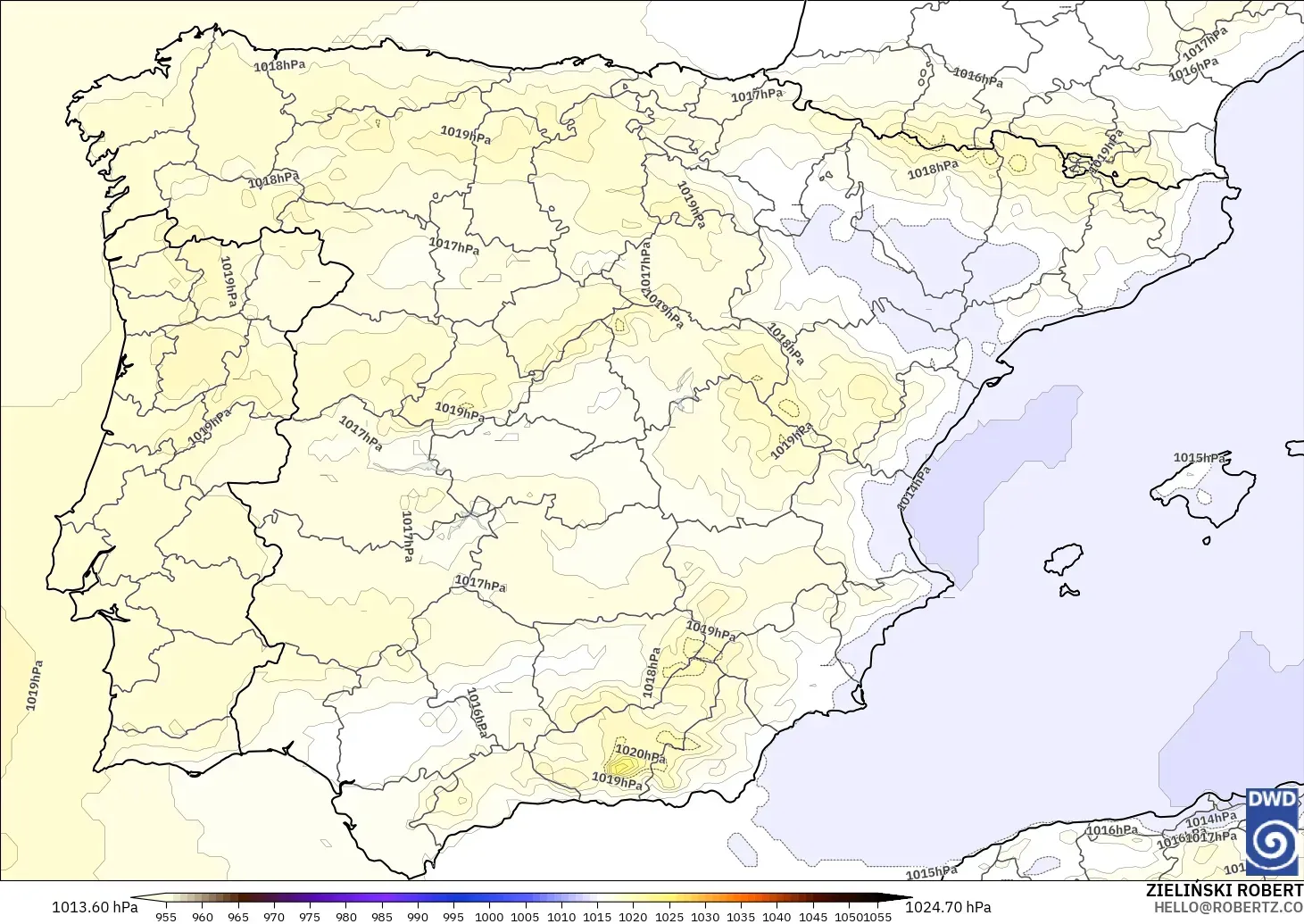 ICON modelo - España, Presión