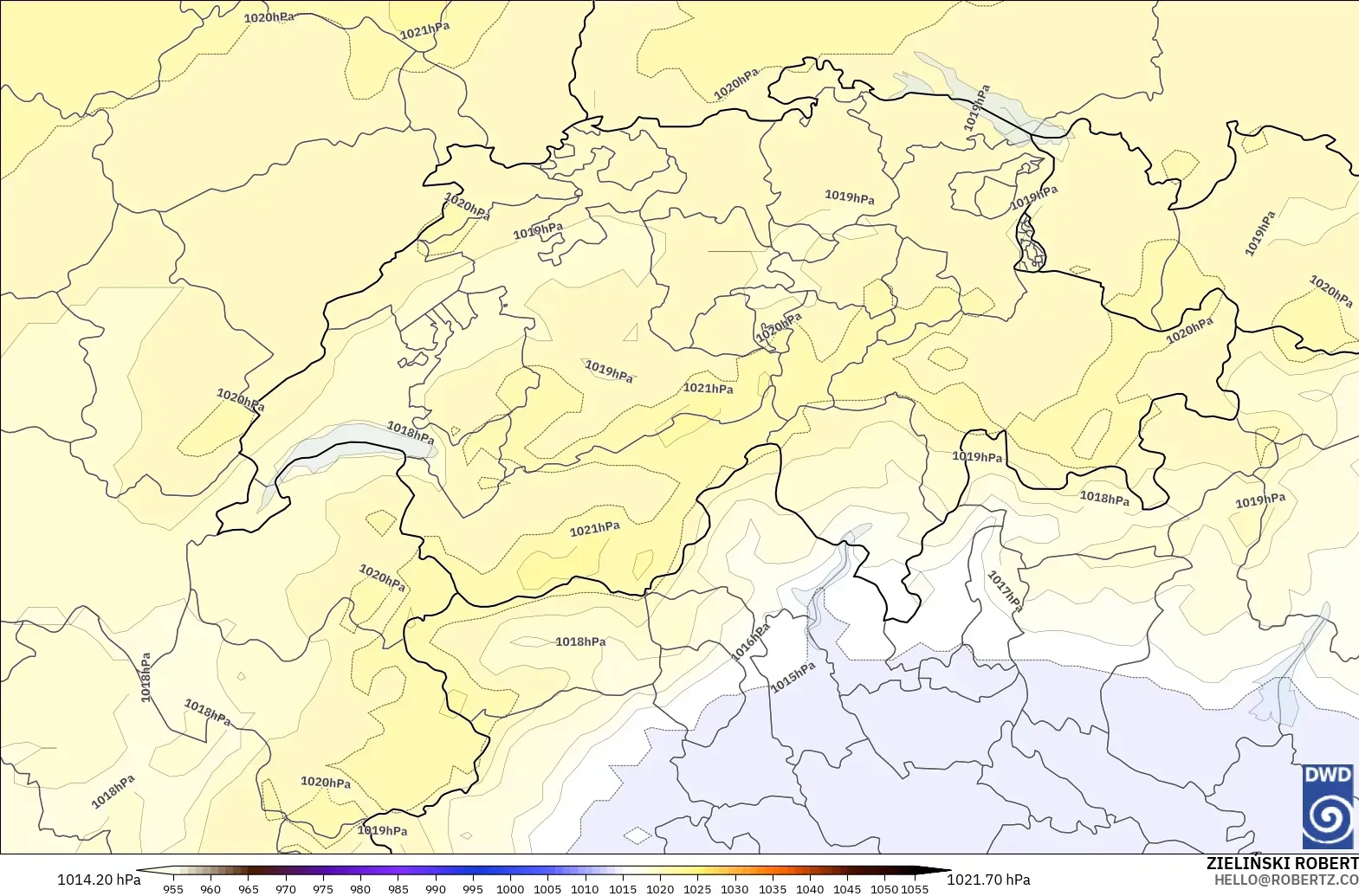 ICON modelo - Suiza, Presión