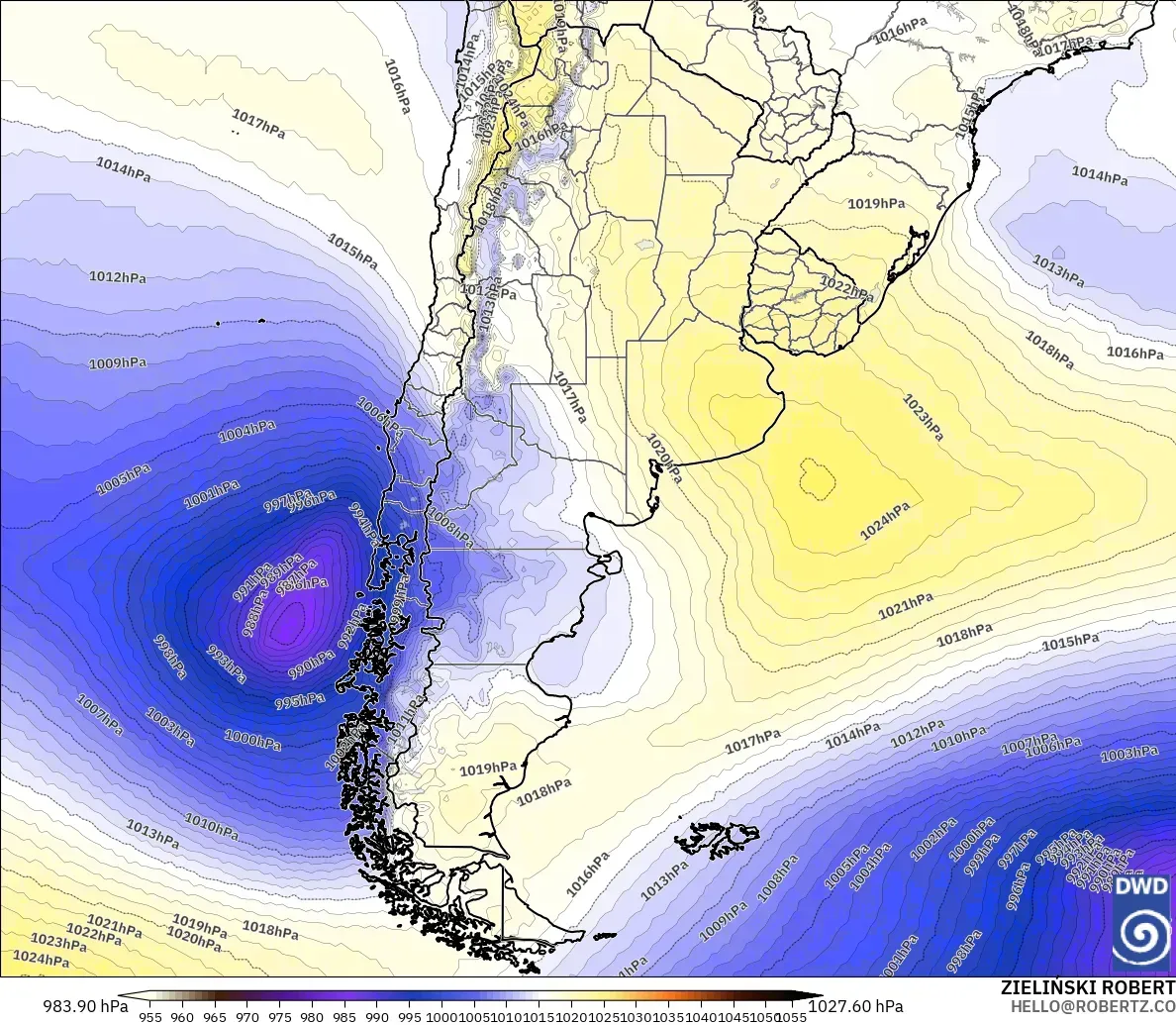 ICON modelo - Argentina, Presión