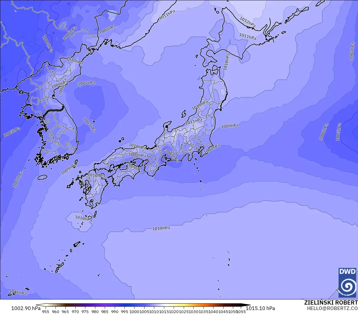 ICON modelo - Japón, Presión