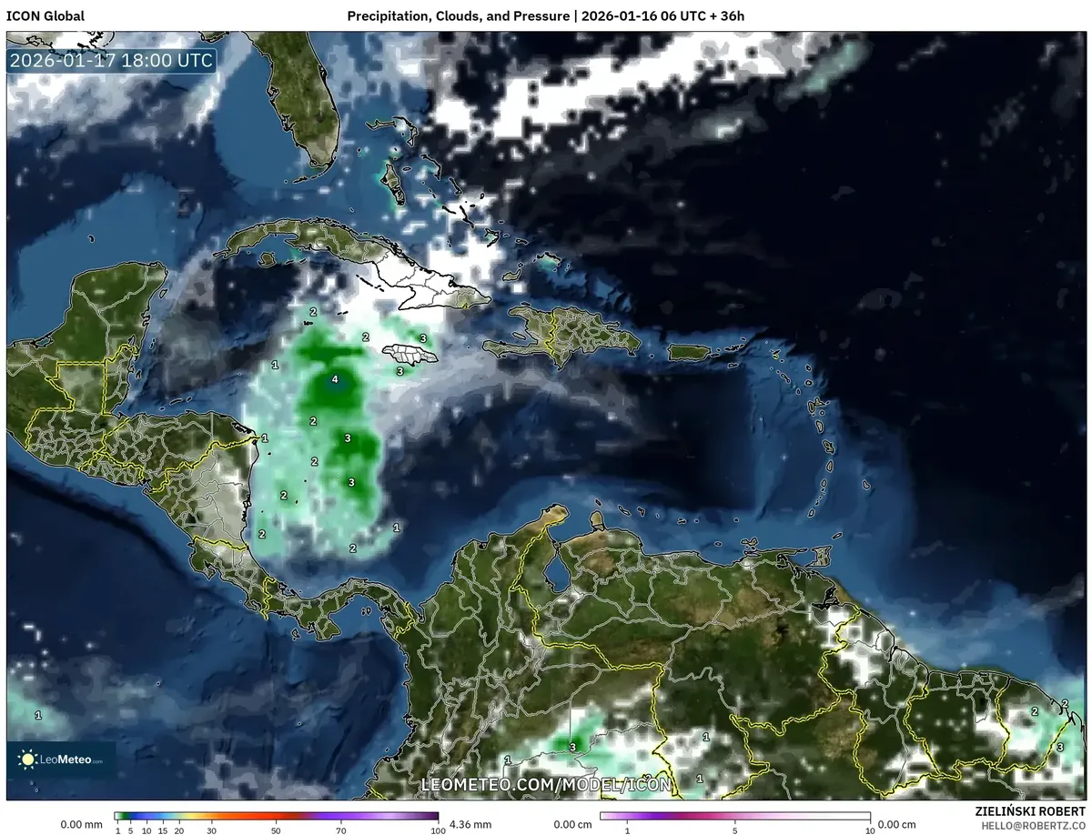 Tormentas Vespertinas 17 de enero de 2026