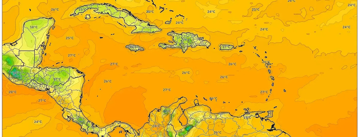 Costa Rica Disfruta de un Clima Cálido y Estable el 28 de Diciembre de 2025 – Sol Mezclado con Lluvias Aisladas