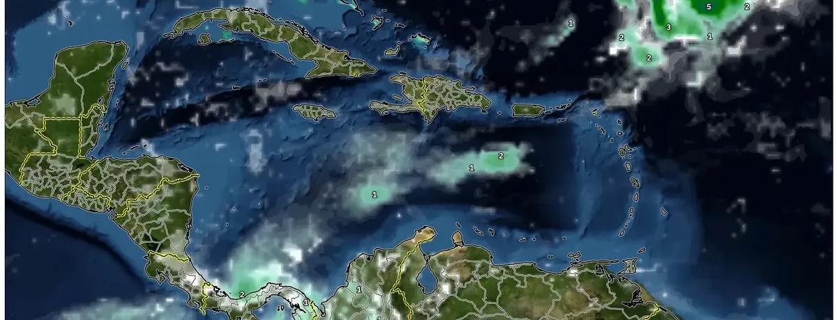 Costa Rica enfrenta un tiempo dinámico el 2 de enero de 2026: chubascos matutinos que dan paso a sol por la tarde